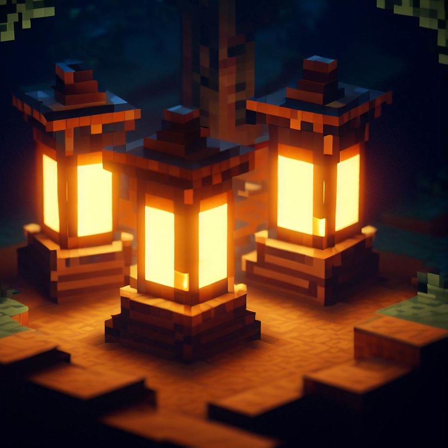 Jak zrobić latarnie w Minecraft?
