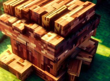 Jak zrobić okorowane drewno w Minecraft