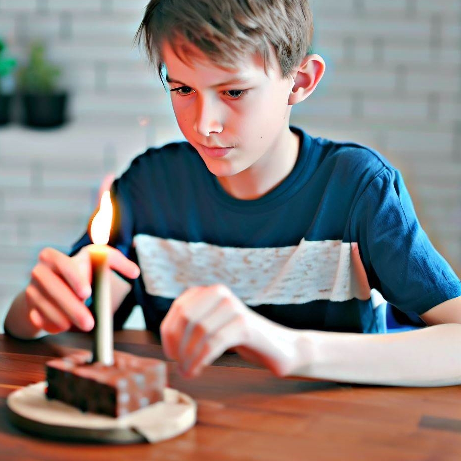 Jak zrobić świeczkę w Minecraft