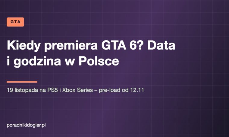 Okładka artykułu o dacie premiery GTA 6 w Polsce